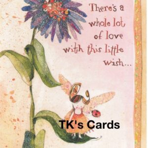 Robbin Rawlings "Birthday" Glitter Card #21888