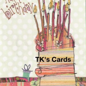 Robbin Rawlings "Birthday" Glitter Card #21890