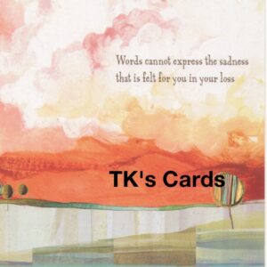 Robbin Rawlings "Sympathy" Card #21903