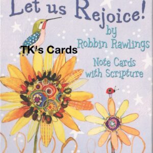 Robbin Rawlings Mini Assortment "Let us Rejoice!" Scripture #34676