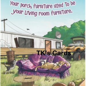 Jeff Foxworthy "Porch Furniture" Birthday Card #24596