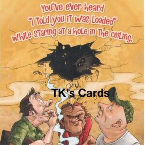 Jeff Foxworthy "It Was Loaded" Birthday Card #24597