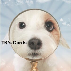 Michael Quackenbush "Kipper Dog With Magnifying Glass" Birthday Card #10922