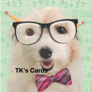 Michael Quackenbush "Kipper Dog Accountant" Birthday Card #10923