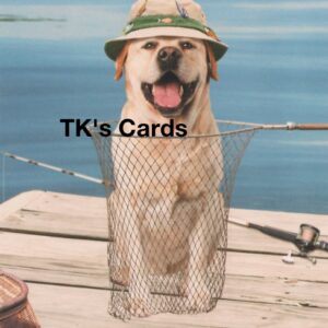 Michael Quackenbush "Puppy Dog in Net" Father's Day Card #21833