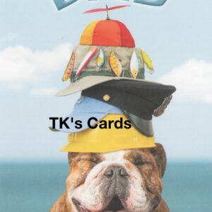 Michael Quackenbush "Bulldog Many Hats" Father's Day Card #38662