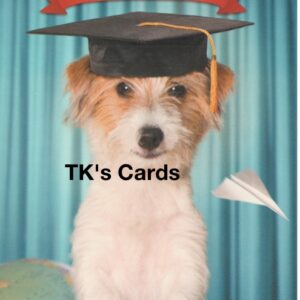 Michael Quackenbush "Puppy Dog Grad" Graduation Card #38574