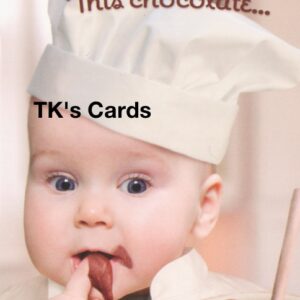 Michael Quackenbush "Baby Chocolate" Sweetest Day Card #29287