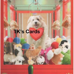 Michael Quackenbush "Puppy Dog with Heart" Valentine's Day Card #10759