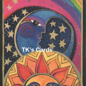 Laurel Burch "A Place in the Sun" Birthday Glitter Card #11969