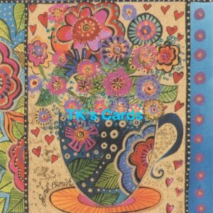 Laurel Burch "Sweet Friend" Friendship Glitter Card #11664