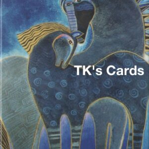 Laurel Burch Magnet "Horses in Blue" #25813