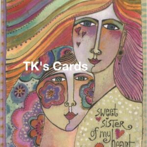 Laurel Burch Magnet "Sweet Sister Heart" #31262