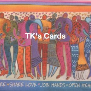 Laurel Burch Magnet "The Heart of Human Being" #31302