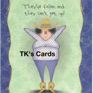 Leslie Moak Murray "How are you" Glitter Cowgirls Encouragement Card #24461