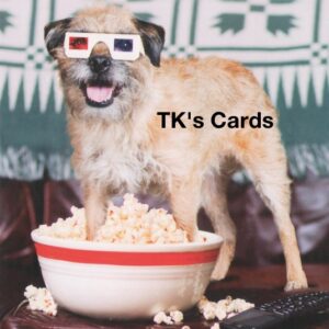 Michael Quackenbush "3D Popcorn Dog" Birthday Card #10926