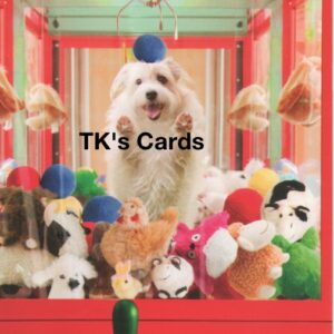 Michael Quackenbush "Kipper Dog with Toy Machine" Birthday Card #10930