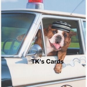 Michael Quackenbush "Bulldog Escape" Birthday Card #11863