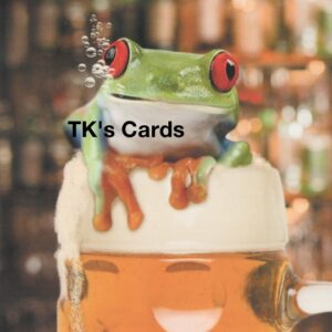 Michael Quackenbush "Burping Frog" Birthday Card #14680
