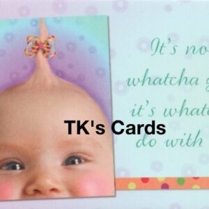 Michael Quackenbush Magnet "Baby with Hair Bow" #31315