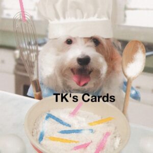 Michael Quackenbush "Puppy Dog Chef" Birthday Notions Card #95356