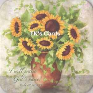 Annie LaPoint "Sunflower Bouquet" Graceful Garden Coaster #6109