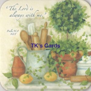 Annie LaPoint "The Baker's Pantry" Graceful Garden Coaster #9112