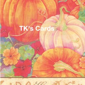 Andrea Tachiera "Harvest Blessings" Fall Scripture Card #11276
