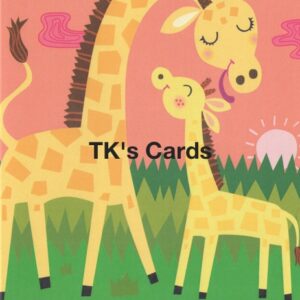 Betsy Snyder "Mother and Baby Giraffe" Mother's Day (From Child) #16637