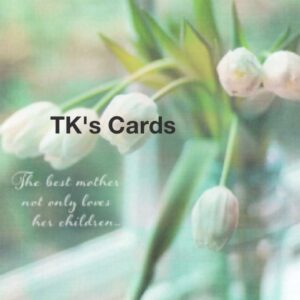 Claire Brocato "White Tulips" Mother's Day Card #16646