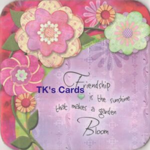 Connie Haley "Friendship" BoHo Bellus Coaster