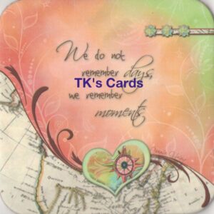 Connie Haley "Remember Moments" BoHo Bellus Coaster