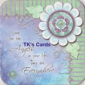 Connie Haley "Angels" BoHo Bellus Coaster