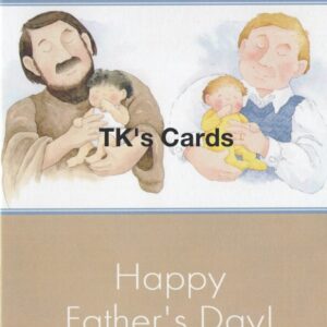 Dorothy Stott "Little Jesus and Joseph" Father's Day Card #12734