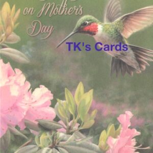 Hautman Brothers "Hummingbird Visit" Legacy Mother's Day Card #10380