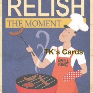 Jessica Flick "Relish the Grill" Father's Day Card #10298