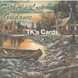 Jim Hansel "Wood Retreat" Father's Day Scripture Card #9027