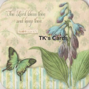 Joy Hall "The Lord Bless Thee" Loving Faith Coaster #10792H