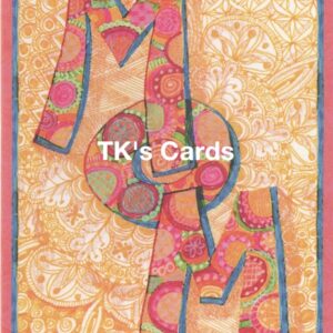 Jessica Sporn "Funky Mom Letters" Legacy Mother's Day Card #12343