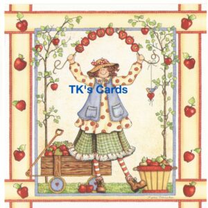 Karla Dornacher "Apples Bless You" Birthday Scripture Card #38107