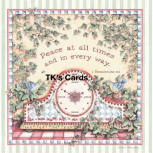 Karla Dornacher "Peace at all Times" Encouragement Scripture Card #38221