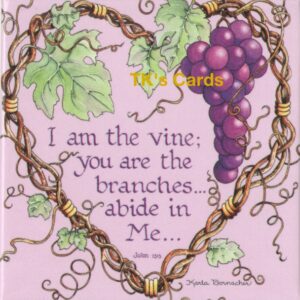 Karla Dornacher Magnet "I Am the Vine" Inspirational #26034