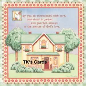 Karla Dornacher "Shelter of God's Love" Sympathy Greeting Card #36647