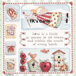 Karla Dornacher "The Fruit of the Spirit" Thank You Greeting Card #38223