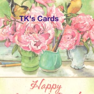 Michelle Palmer "Painting Peonies" Legacy Mother's Day Wife #10383