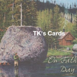 Ned Young "Fisherman" Father's Day Card #9242