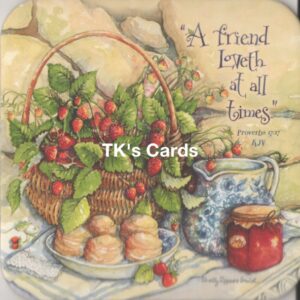 Shelly Reeves Smith "Strawberry Biscuits" Blessings of Home Coaster #7533