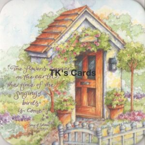 Shelly Reeves Smith "Garden and Shed" Blessings of Home Coaster #9477