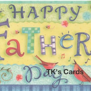 Tina Wenke "Trust, Love, Support" Father's Day Card #10185