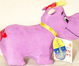 Henrien Purple Hippo - Dakin Applause Dream Pet #45979
